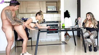 He fucked his sister-in-law in front of his wife! WHAT!? She masturbates and enjoys w