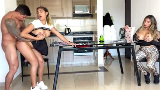 He fucked his sister-in-law in front of his wife! WHAT!? She masturbates and enjoys w