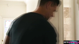 Caught my stepdaughter touching her self again