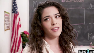 MILF teacher giving a dirty anal lesson