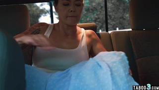 Lesbian asian MILF Dana fingering her GF