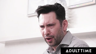 My husband is fucking your wife?! Kira Noir and Tommy Pistol couple exchange intense sex