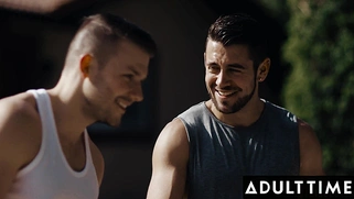 Boastful Stepson Double Penetrates Sexy Stepmom Sheena Ryder with His BFF!