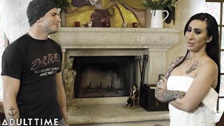 Lily Lane Lets Her Curious Stepson Hit It From Behind!