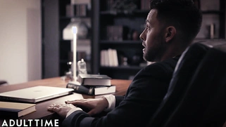 Busty Mature Darla's Intimate Moments With Her Young Boss in the Office