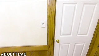 Stepsister Whitney Blowjob Stepson - POV!