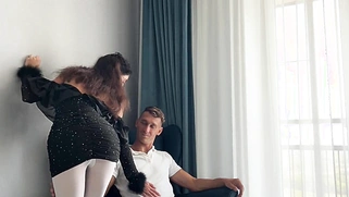 Anal Sex With Russian Secretary In White Pantyhose - Anal Creampie