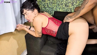 Job interview, did she do everything for the job? - Her real orgasm at the end full v