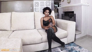 Busty Ebony MILF Hardcore Pounded By Big White Cock In Interracial Casting