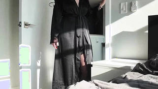 Perfect tits and ass sexy milf in stockings getting fucked