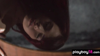 Cute naked teen sweeps you off your feet