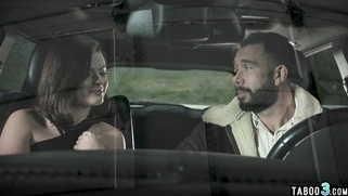 Hairy brunette hottie begging for anal