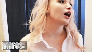 Cute Blonde Stacy Starando Gets Picked Up Off The Street And Then Fucked Hard