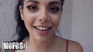 Slutty Gina Valentina Gets Her Pussy Fucked Hard for Tony Rubino's Cash in Public