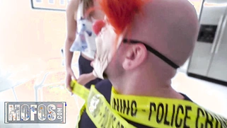 Busty Hottie Kristi Ann Lets Her BFF JMac Fuck Her While She's At Work