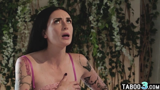 Camgirl keeping her stepbros mouth shut