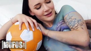 Soccer Teen Sasha Sparrow Gets Fucked Hard