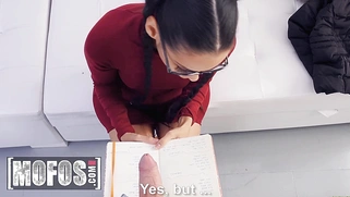 Smoking Hot Chick Andreina DeLuxe Lets Jordi Explore Her Tits And Ass In Exchange For Some Cash