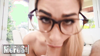 Blonde Delilah Day Fucks Her Roommate Charles Dera in Pov