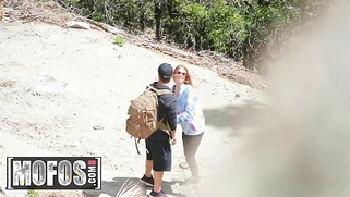 Big Titted Redhead Pepper Hart Gets Fucked Outdoors