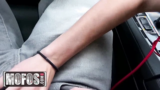 Stranded teen Alana Summers gets her ass and pussy fucked