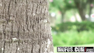 Public exhibition: Savana Ginger gets filmed getting fucked outdoors