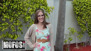 Small-Titted Nerd Lindsey Love Gets Fucked (POV)