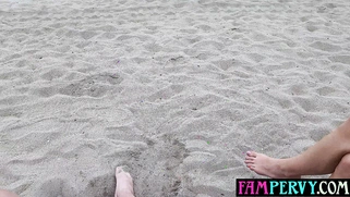 Latina teen decides to step things up