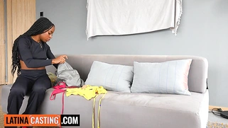 I made this AFRO LATINA forget her BF