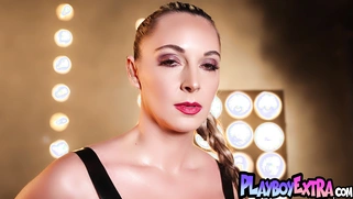 Nude MILF is exuding luminous confidence