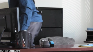 Big-titted MILF can't resist my black cock