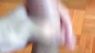 Young teenage boy masturbating