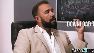 Latina and GF had to satysfy a teacher