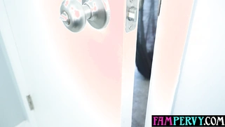 Neglected MILF asks son to take care her