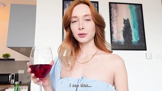 Hot Redhead Teen Pounded By The Delivery Guy