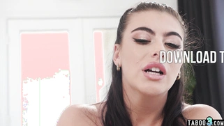 Teen Gal takes care of her BBC roommate