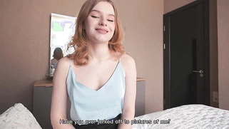 Cute Busty Blonde Stepsister Playing Truth Or Dare Gets Fucked Hard