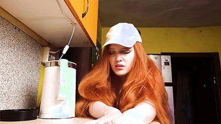Sexy Big Natural Tits Redhead Stepdaughter Fucked For Bad Grades