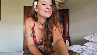 Beautiful Busty Massage Girl Ass Fucked And Milks His Cock
