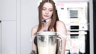 Beautiful Sexy Maid Fucked Hard And Swallows Cum