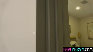 Teen Khloe begs stepdad to fuck her hard