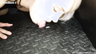 Twelve cumshots and not a drop lost!