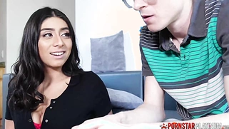 Busty Babe Violet Myers Rides Massive Dick