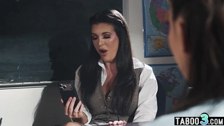 Teen has to fuck in front of her teacher