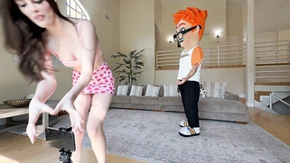 Fiona Frosts Small Tits Bounced While She Rode My Cock On PornDudeCasting