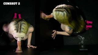 Now to the back of your throat, Naomi!