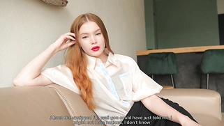 Beautiful Busty Redhead Milf Boss Screwed Hard