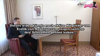 18-year-old German student has to go to the principal and gets fucked