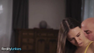 Izzy Lush Tells Her Stepdad Derrick That She Watches Him Working Out Half Naked