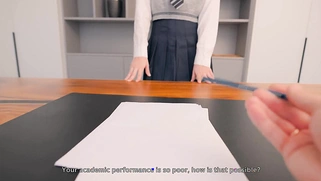 Skinny Redhead Teen Screwed Hard By The Principal
